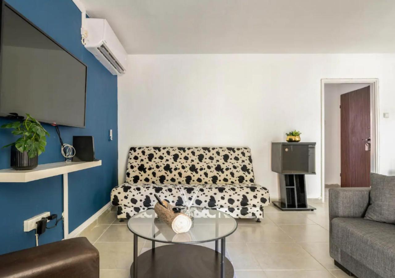 Central 1Br Oasis, Fast Fiber Wifi, Free Parking, Free Netflix With Shelter Haifa Exteriér fotografie
